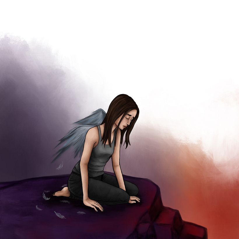 Illustration exercise, inspired by a text that one of my favourite Streamer wrote 3