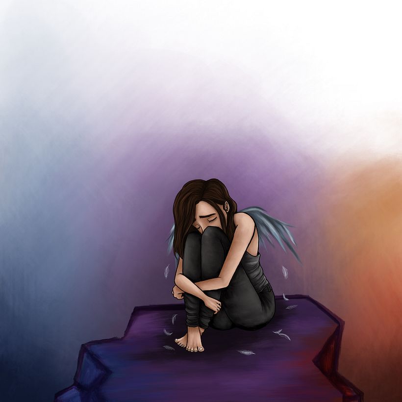Illustration exercise, inspired by a text that one of my favourite Streamer wrote 5