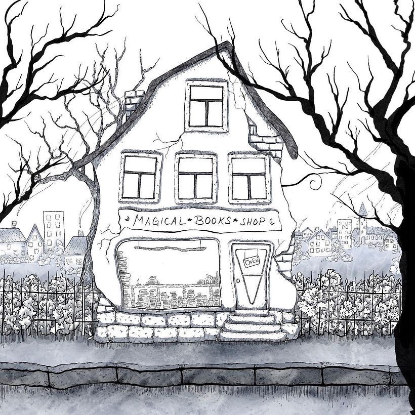 Mein Abschlussprojekt für den Kurs: Stimmungsvolle digitale Illustration mit Procreate 3