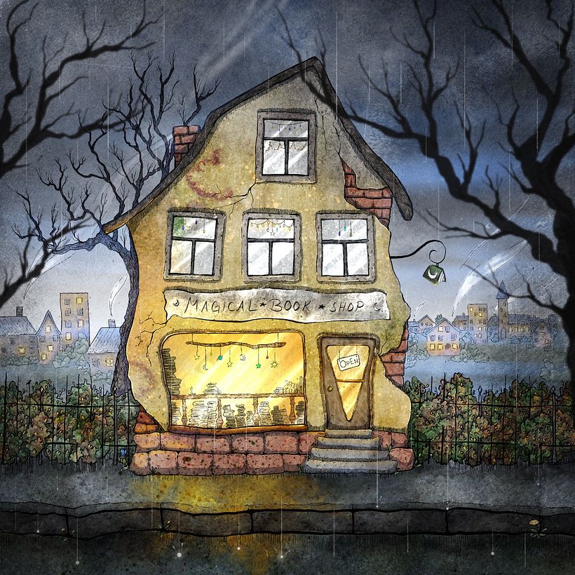 Mein Abschlussprojekt für den Kurs: Stimmungsvolle digitale Illustration mit Procreate 7