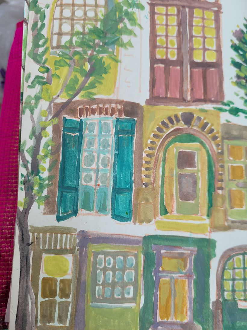 My project for course: Gouache Techniques for Sketchbook Illustration 5