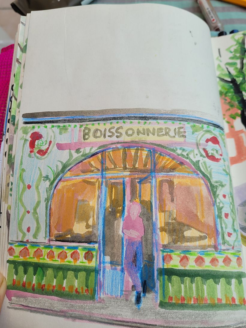My project for course: Gouache Techniques for Sketchbook Illustration 8