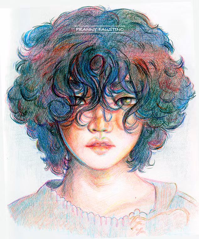 Meu projeto do curso: Desenho de retratos vibrantes com lápis de cor 5
