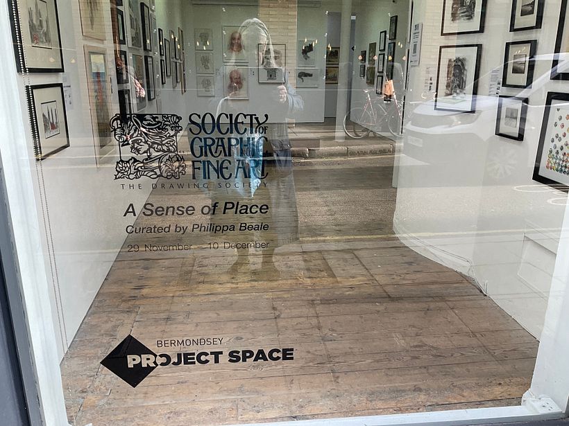 My Drawings exhibiting at Bermondsey Project Space, London - Ilustración tradicional
