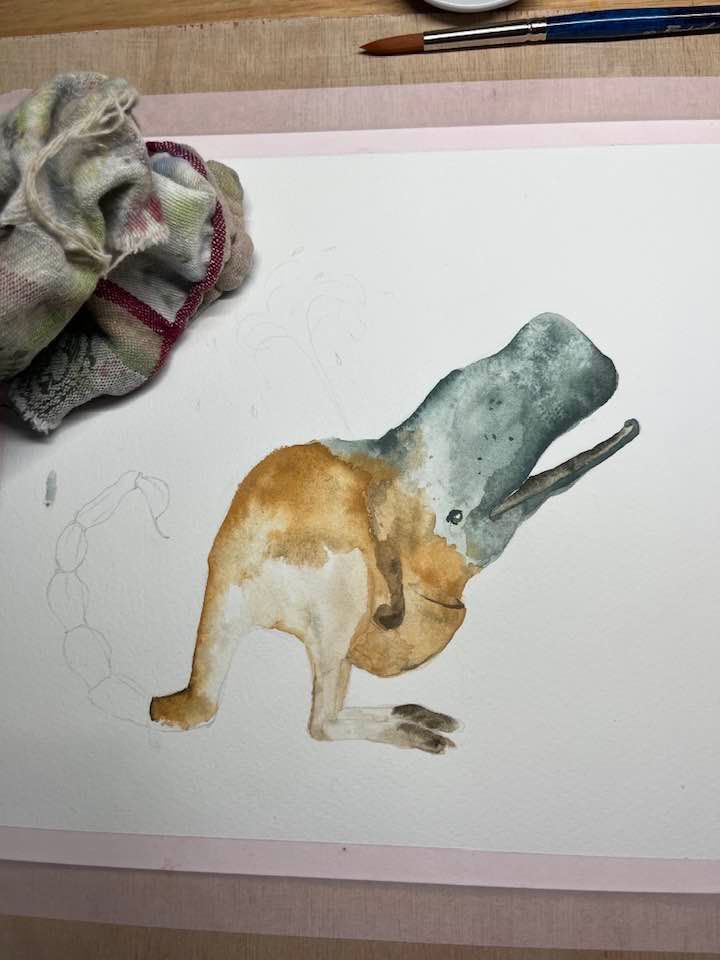 My project for course: Creative Illustration Techniques with Gouache 5