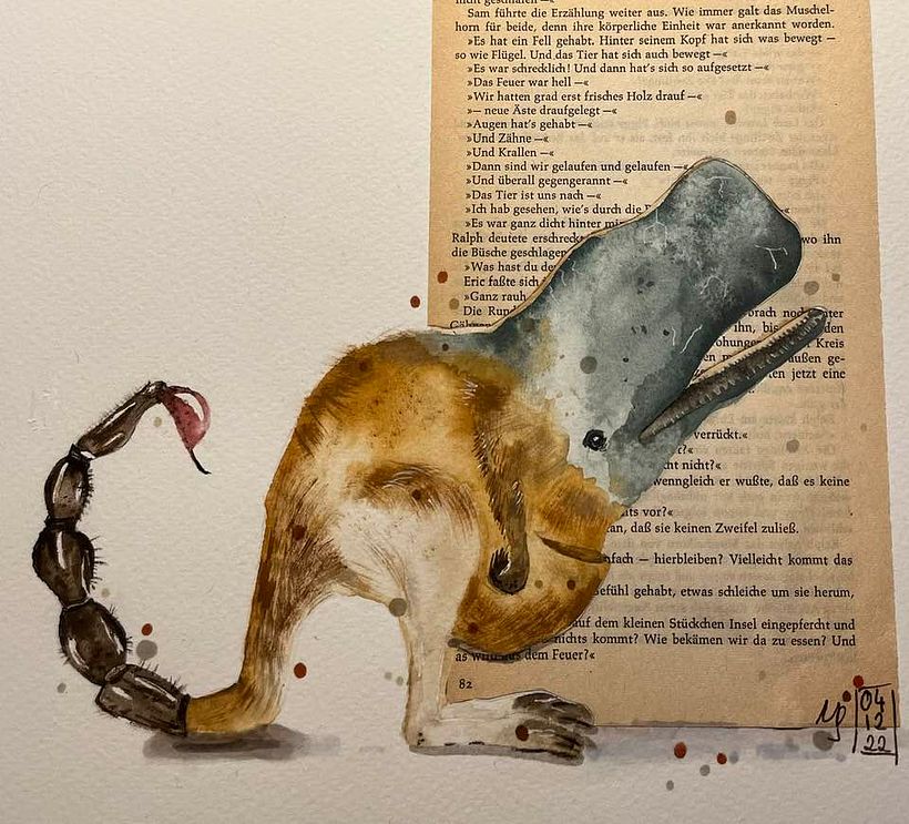 My project for course: Creative Illustration Techniques with Gouache 6