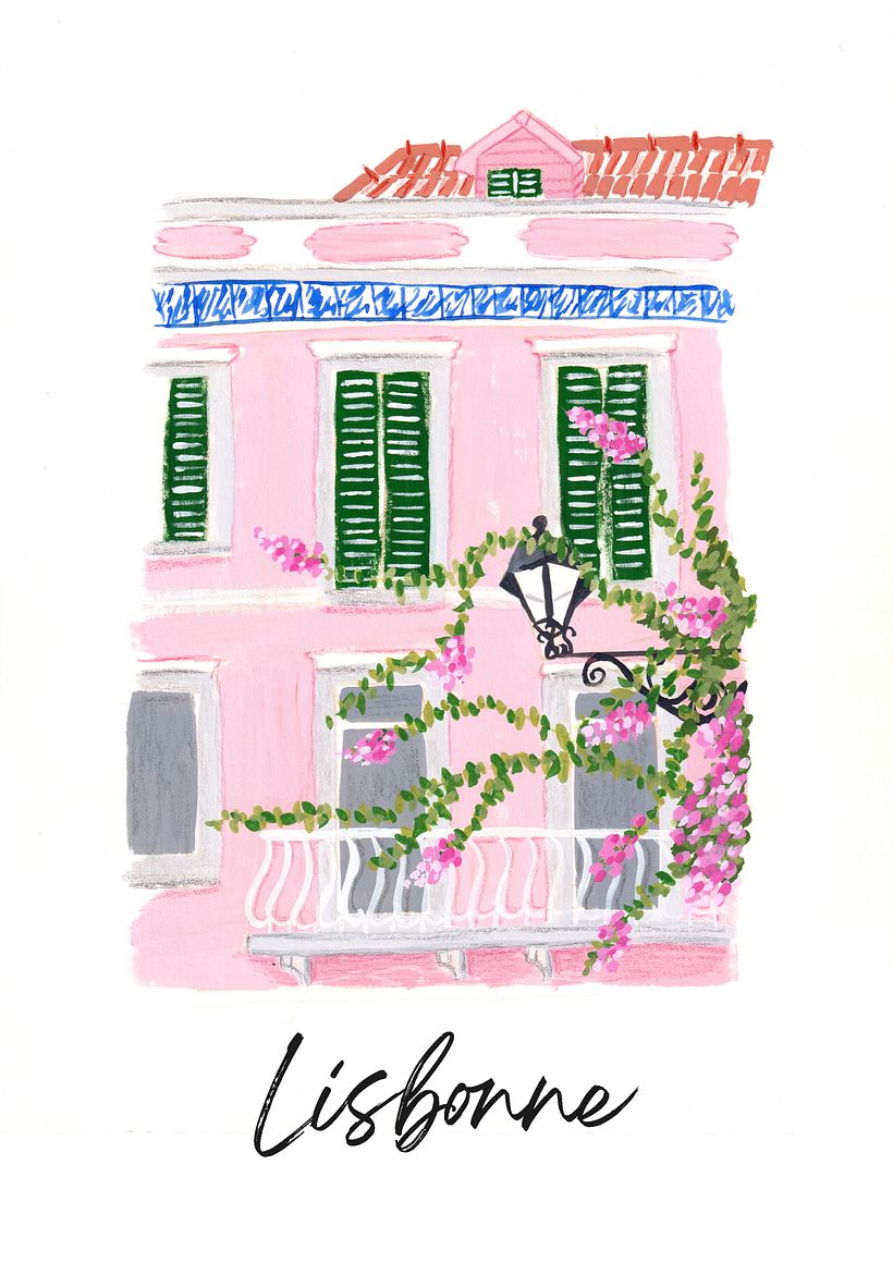 Beaucoup de plaisir à peindre cette façade, merci Emma !