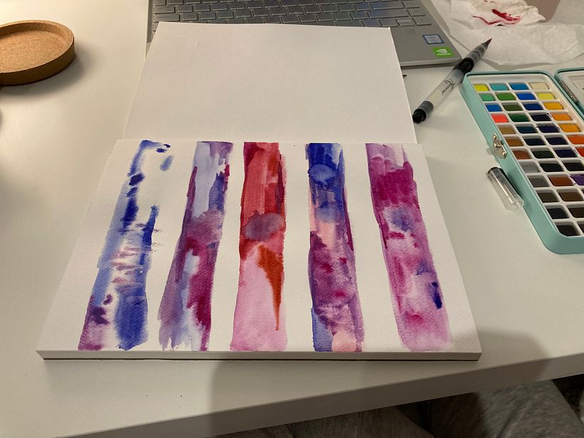 My project for course: Creative Watercolor Sketching for Beginners 3