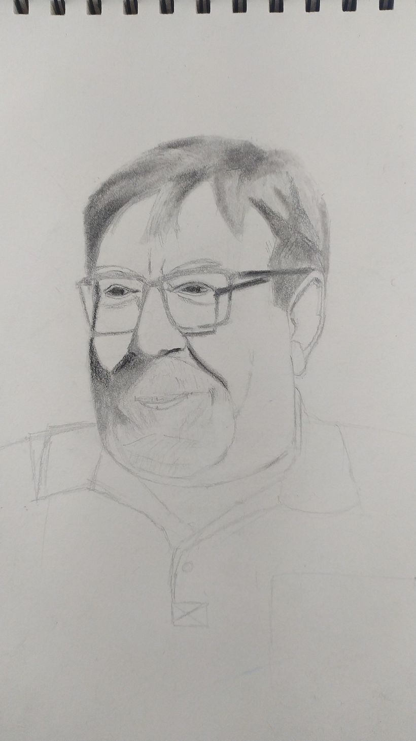 Mi proyecto del curso: Retrato realista con lápiz de grafito 2