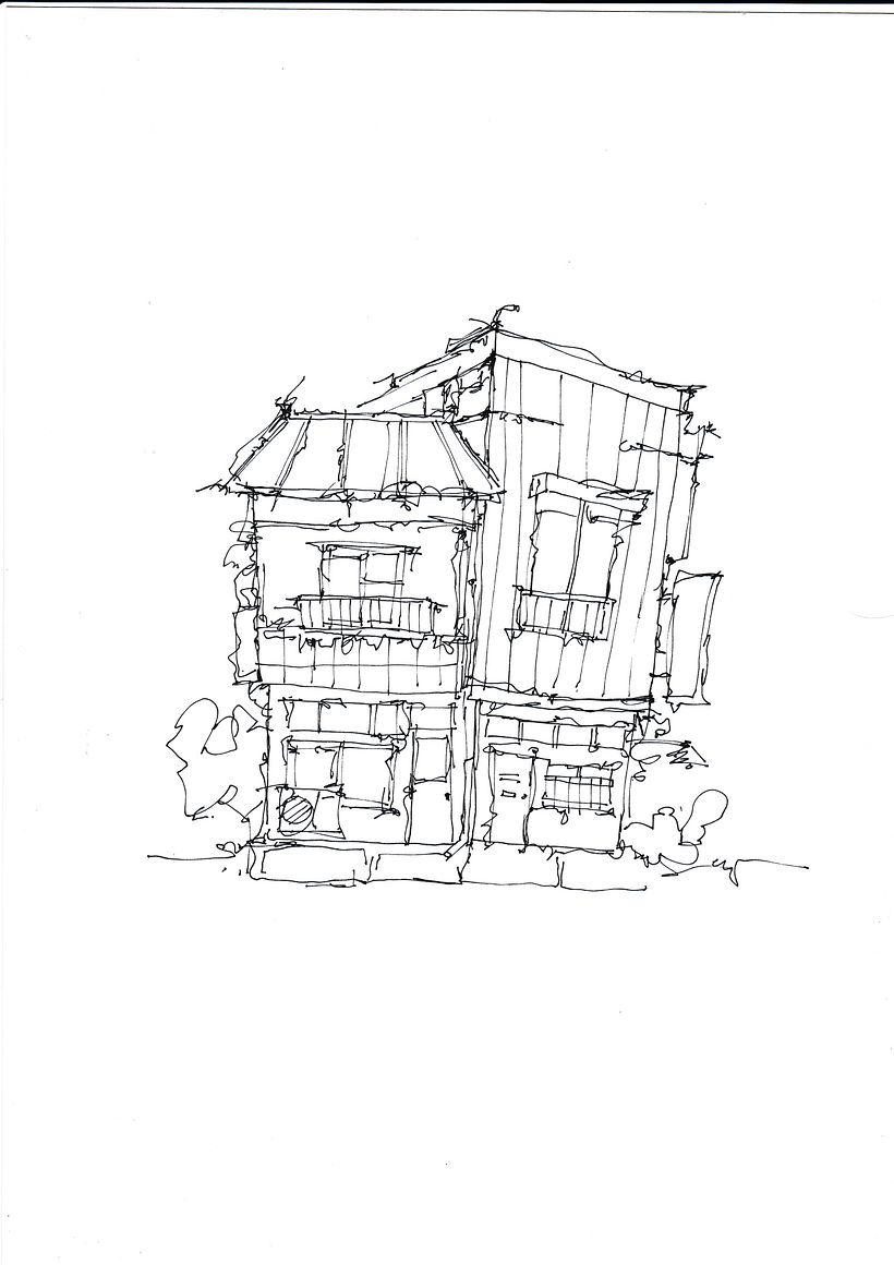 My project for course: Expressive Architectural Sketching with Colored Markers 2