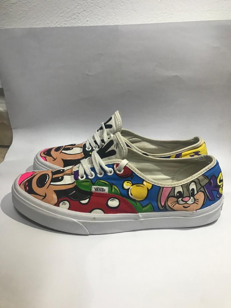 Mon projet du cours : Restauration et personnalisation de baskets - Diseño de complementos