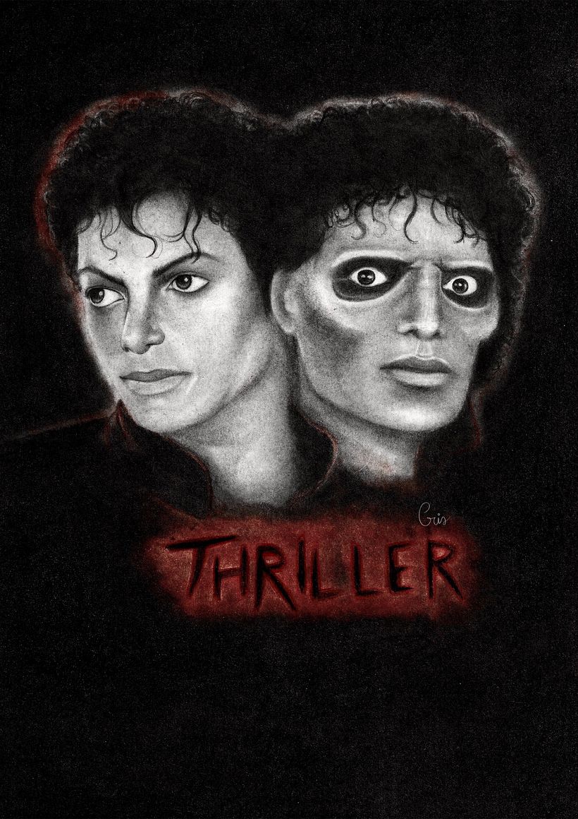 Pencil draw Michael Jackson
