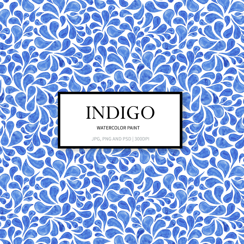 Indigo Pattern 1
