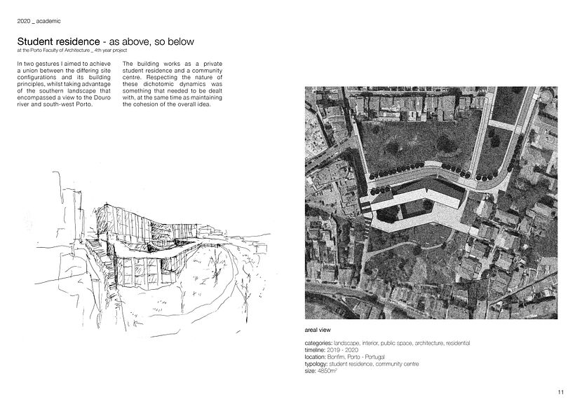 Student residence - as above, so below 2