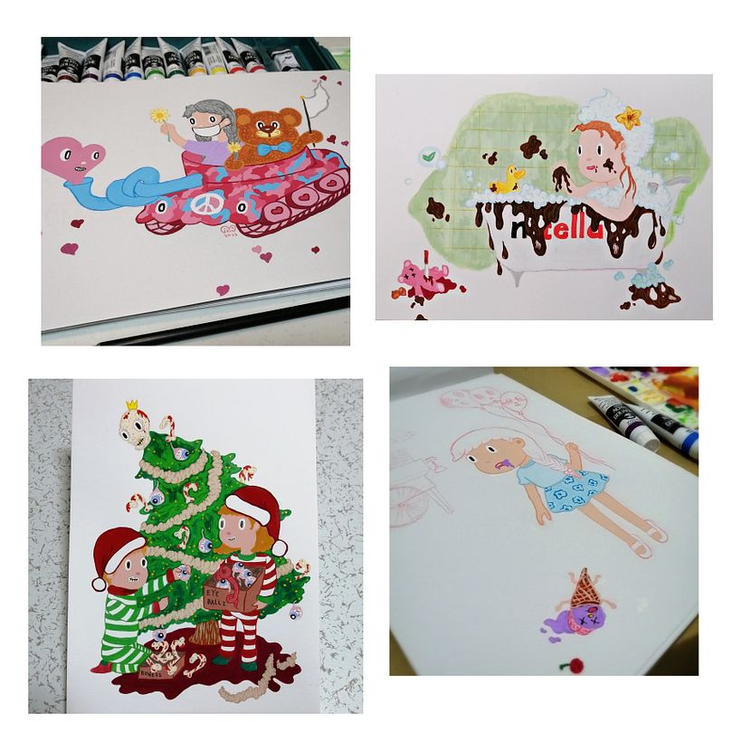 Some sketches, Works in Progress :) 1