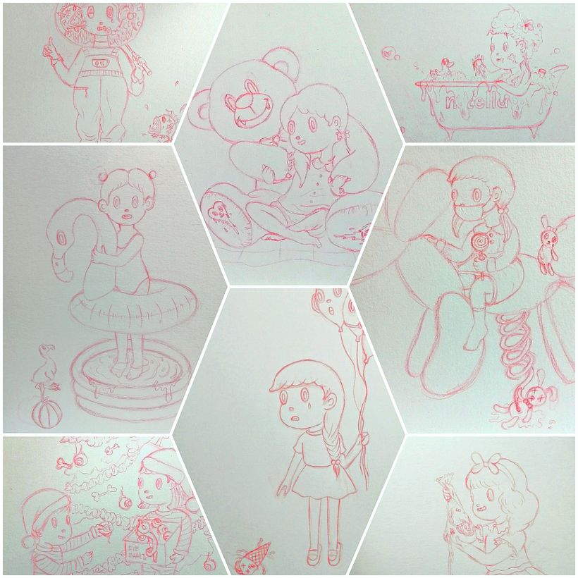 Some sketches, Works in Progress :) 2