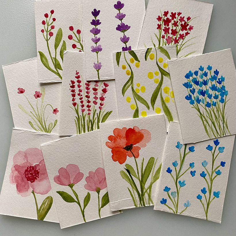 Watercolor Flowers