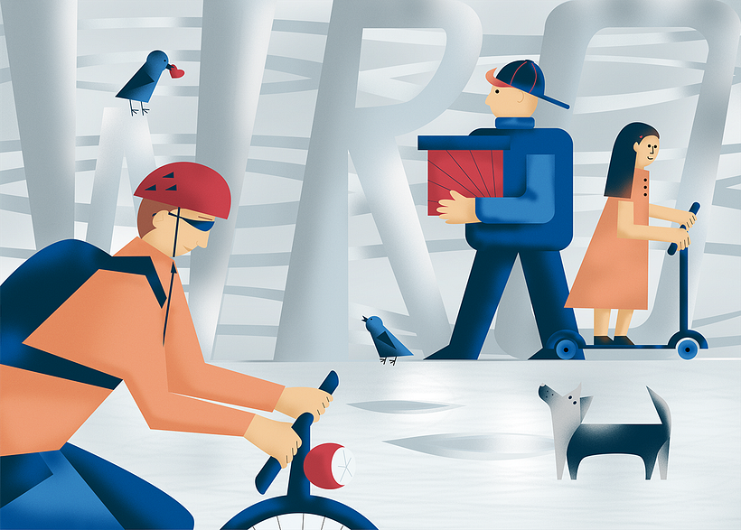 The city name Wroclaw is encrypted in this illustration. 