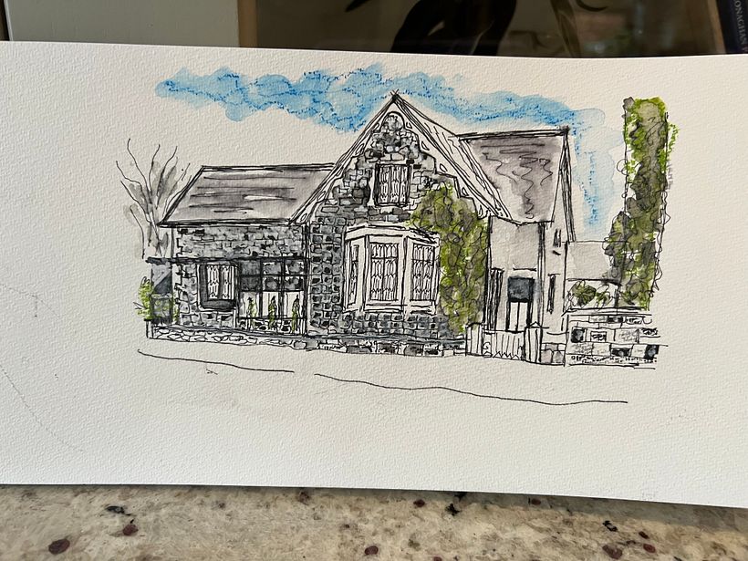 My project for course: Expressive Architectural Sketching with Colored Markers 1