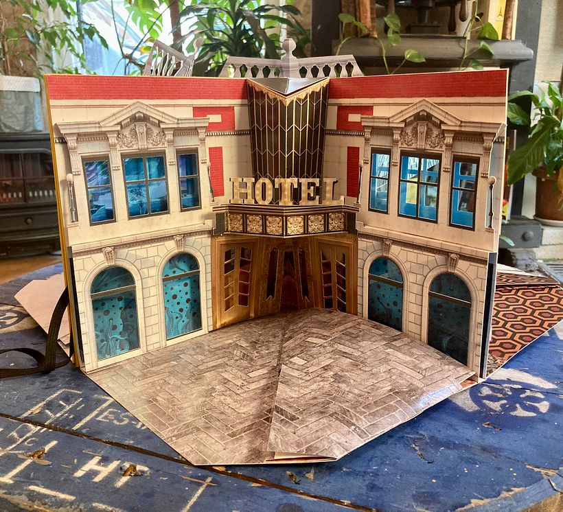 OPEN ME!- Libro casa / pop up 3
