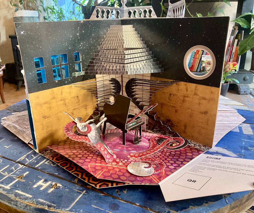 OPEN ME!- Libro casa / pop up 6