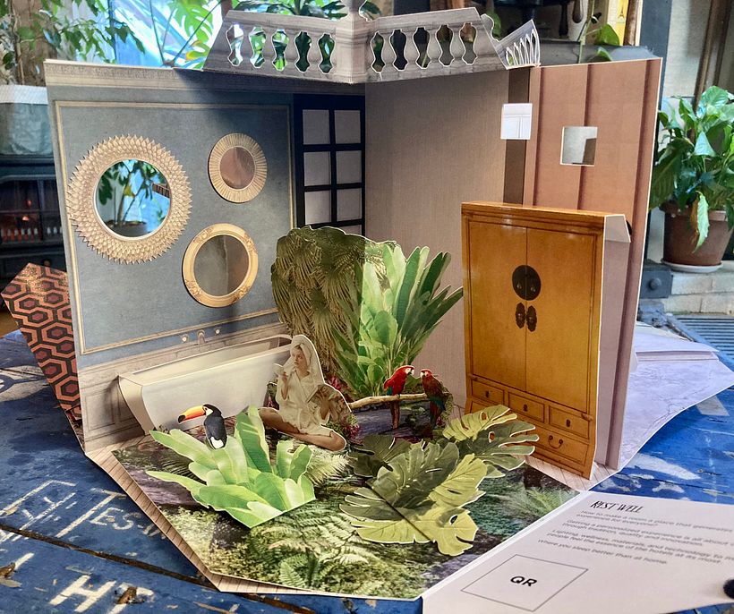 OPEN ME!- Libro casa / pop up 8