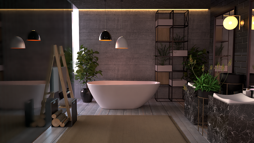 proyectos de renderizado de interiores  5
