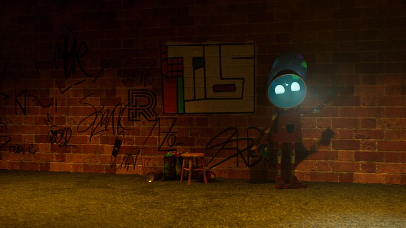 A Frame of the Final Render made in Unreal