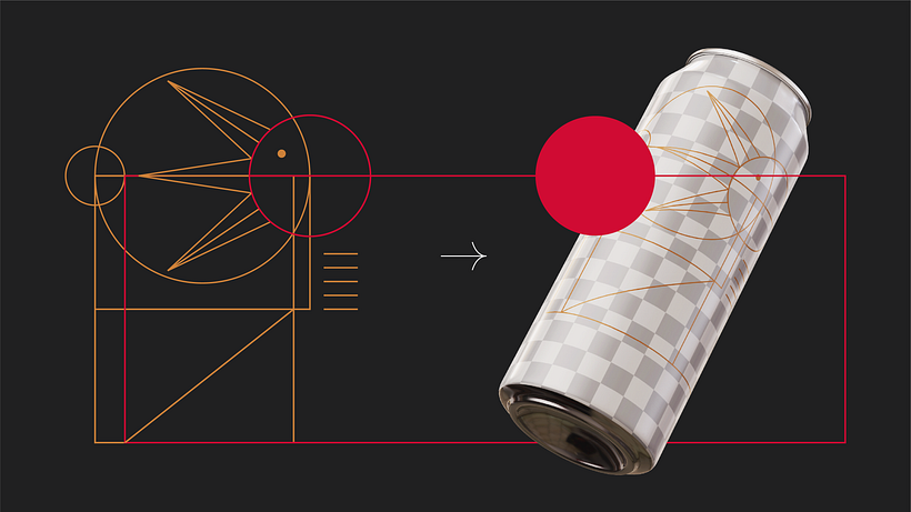 Mi proyecto del curso: Diseño gráfico a partir de geometrías simples 12
