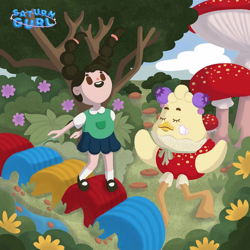 My project for course: Creating Characters for Children's Stories with Procreate 1