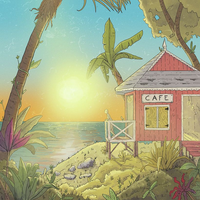 My project for course: Moody Digital Illustration Tropical 5