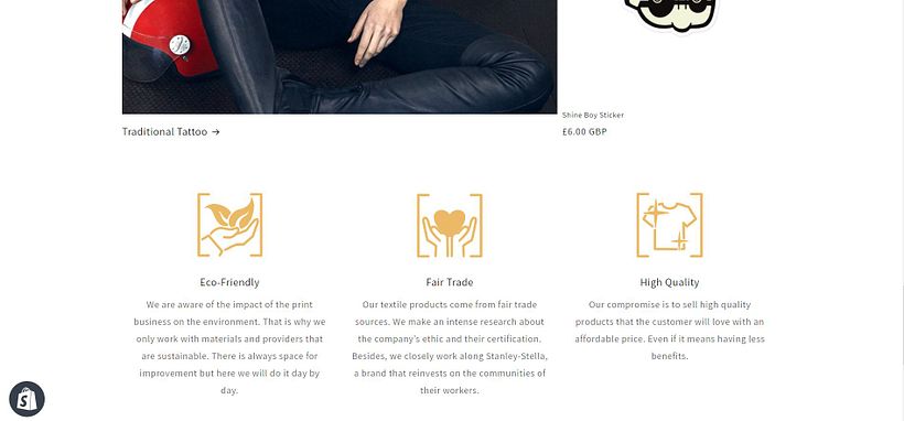 O'Cam Illustration: Ethically sourced merchandising 5