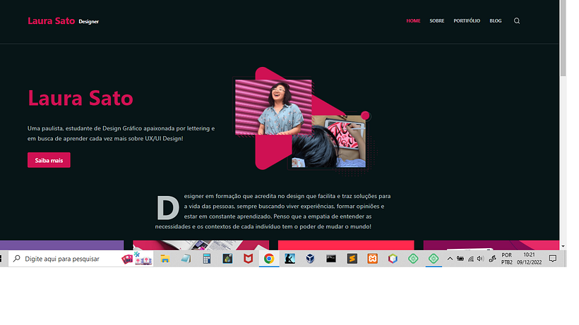 Meu projeto do curso: WordPress: crie um site profissional do zero 4