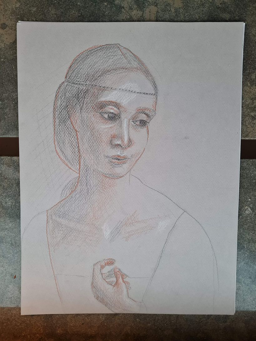 My project for course: Classical Portrait Drawing: The Renaissance Man’s Method 4