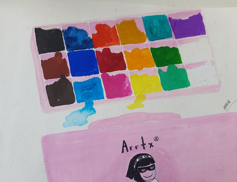 MarArtesOficial - Gouache Arrtx