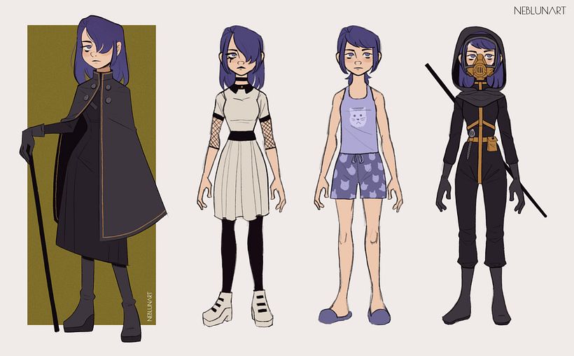 My project for course: Drawing Appealing Characters with Personality 5