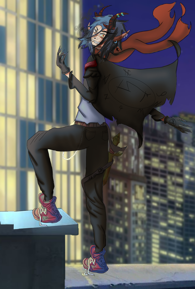 Personagem e cenário