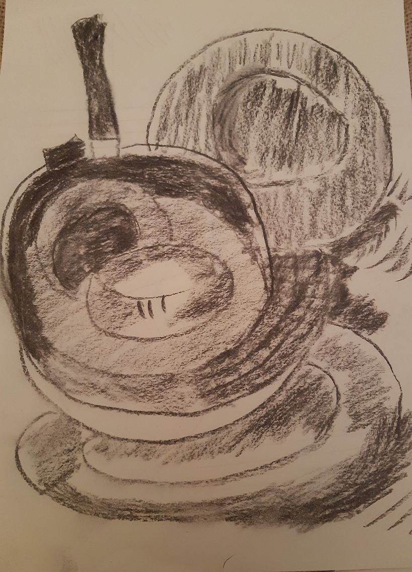 Mi Proyecto del curso: Retrato artístico al carboncillo: creando atmósferas 4