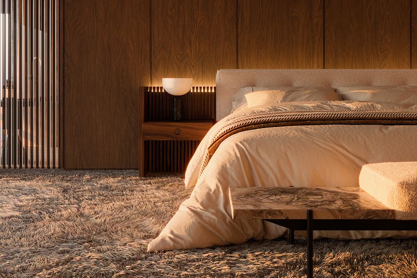 Detalle habitación principal - Torre Kumir