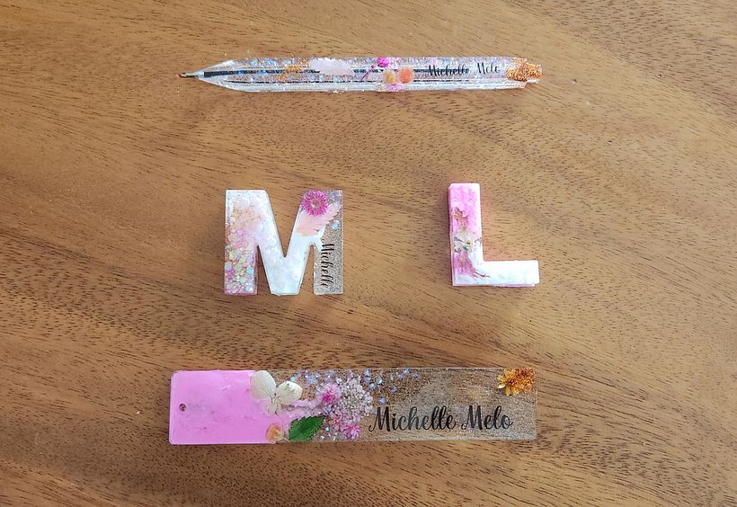 My project for course: Resin Jewelry Design - Design di accessori