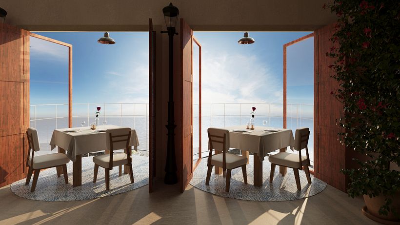 Sidro - Restaurant - Romantic space area