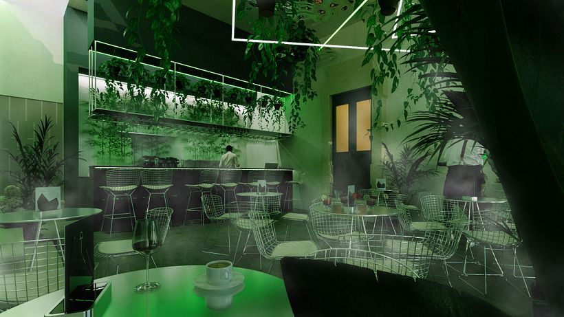 Sidro - Bar & Restaurant - Arhitectură de interior