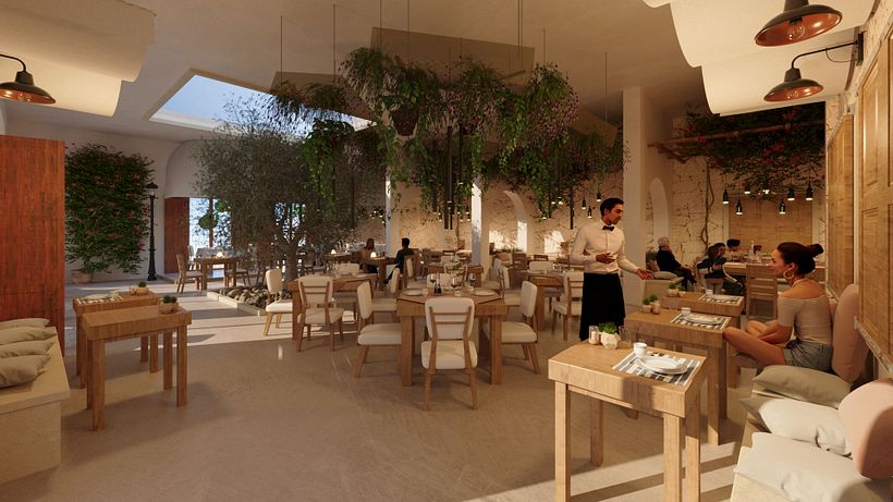 Sidro - Bar & Restaurant - Arhitectură de interior