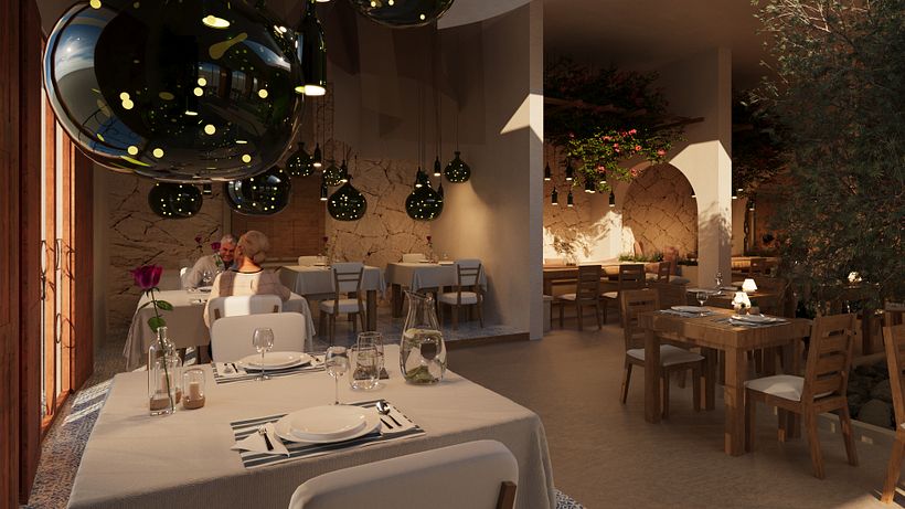 Sidro - Bar & Restaurant - Arhitectură de interior