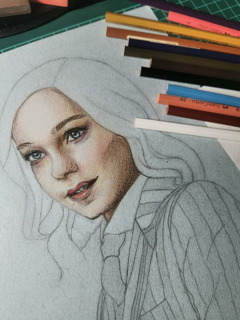 Retratos Varios (Técnica Pastel) 14