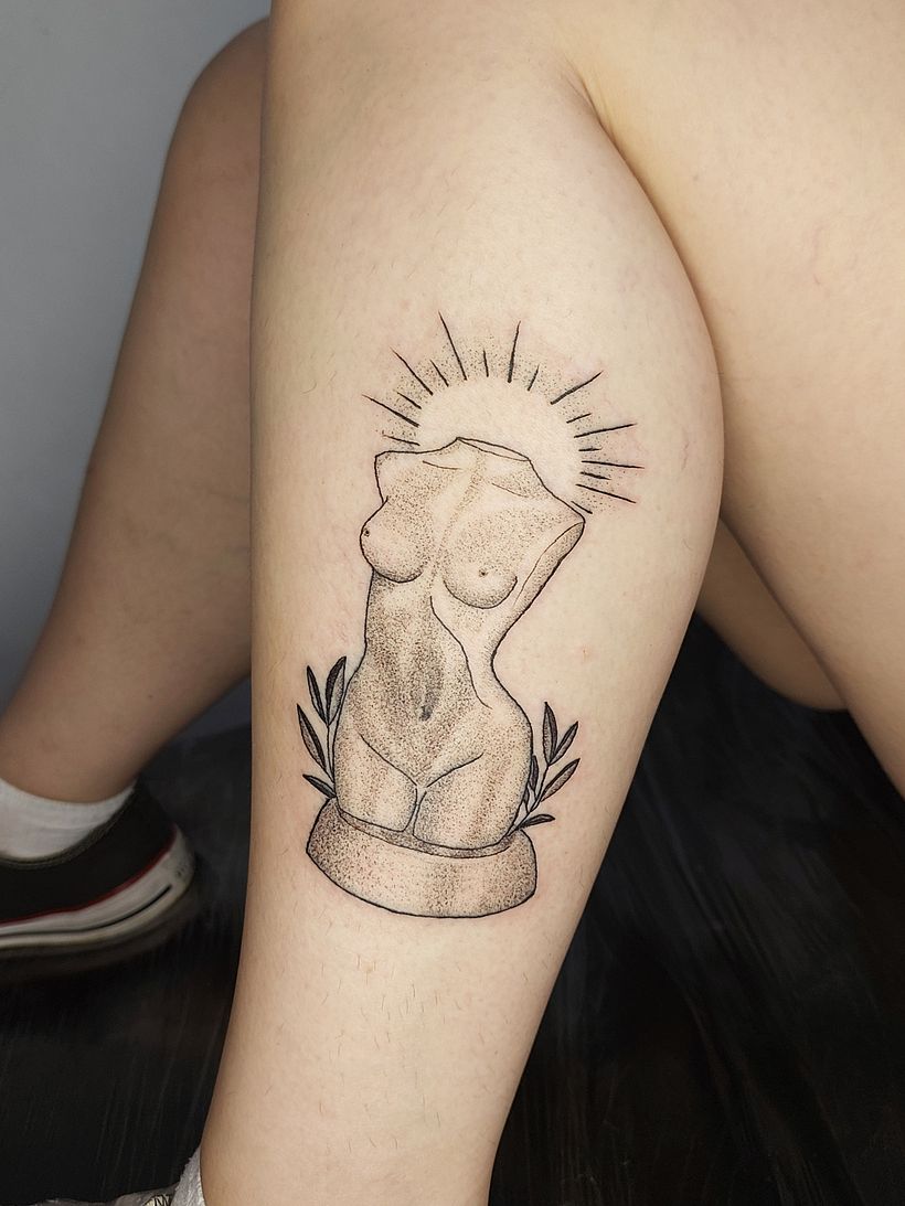 Meu projeto do curso: Técnicas de tatuagem: sombreamento com pepper shading 1