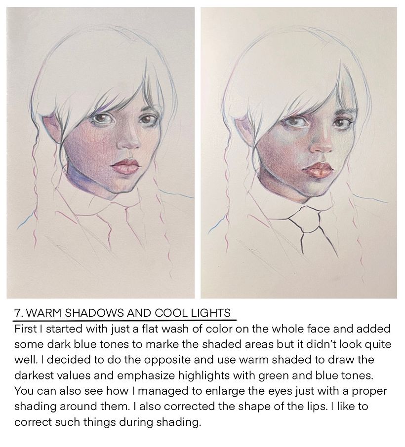 Wednesday - Fan Art Portraits 9