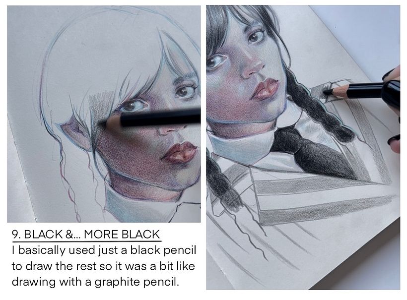 Wednesday - Fan Art Portraits 11