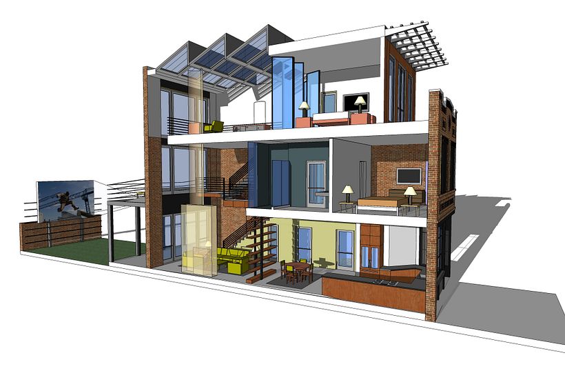 More Apartments and Townhouses | Donald M. Rattner, Architect 4