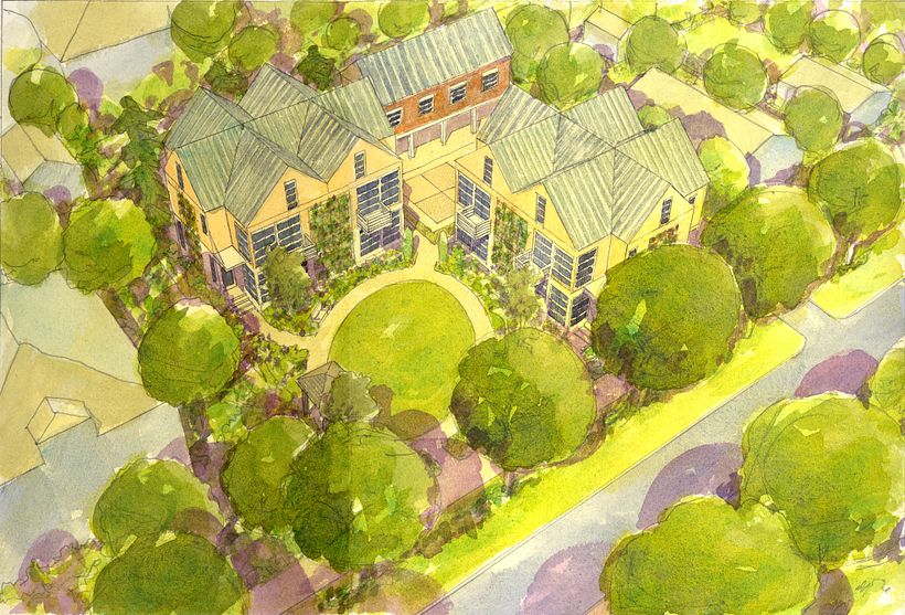 Residential Neighborhood Design | Donald M. Rattner, Architect 10
